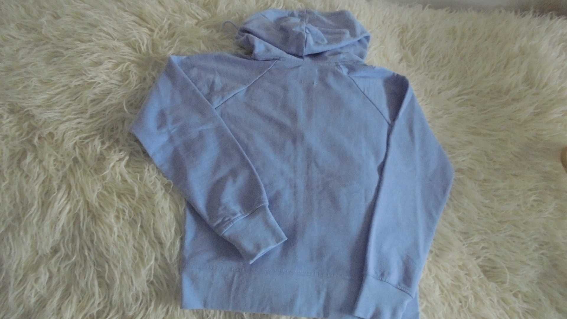 Bluza z kapturem Sinsay XXS błękit