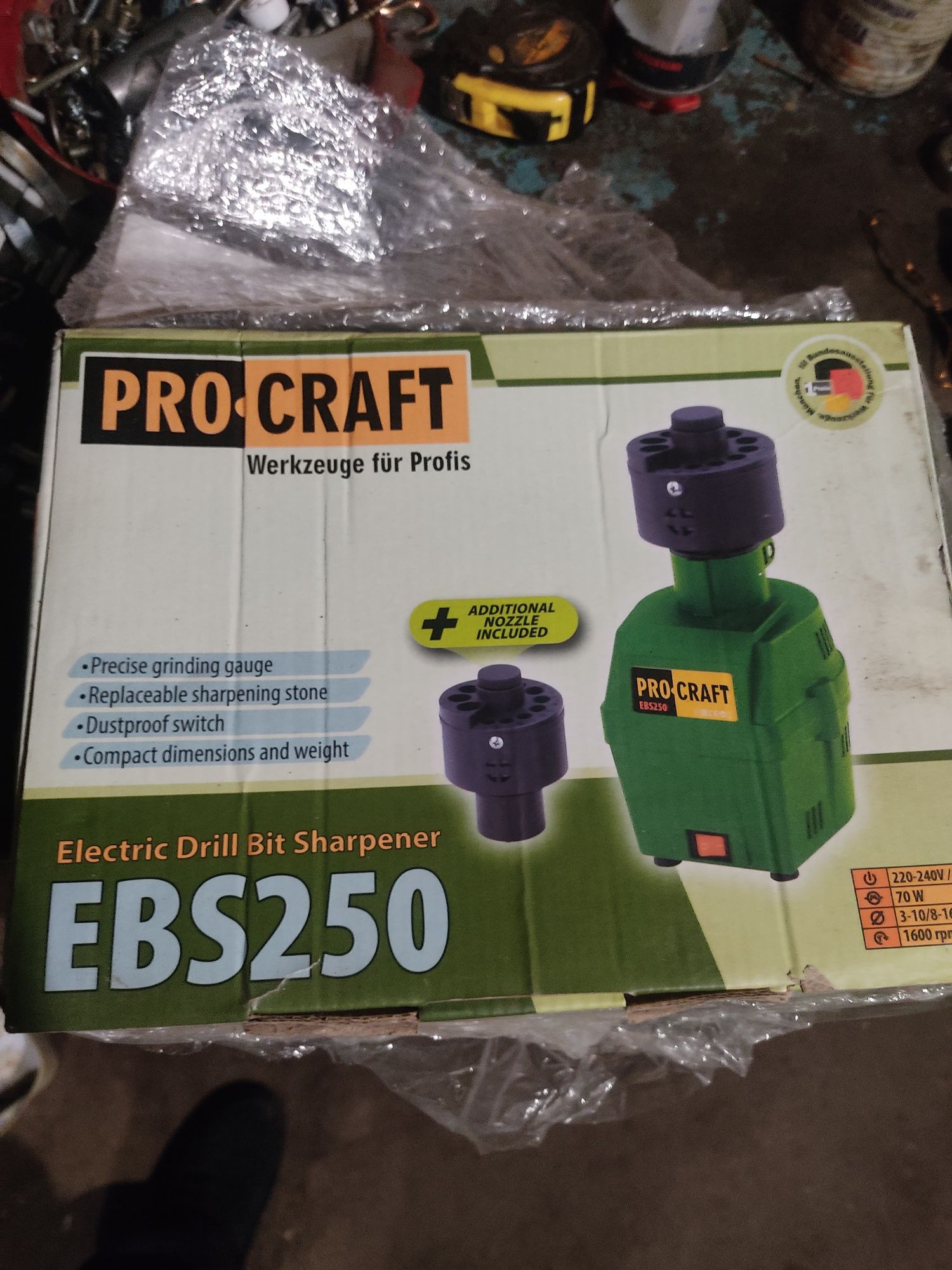 Станок для заточки сверл  Procraft EBL- 250