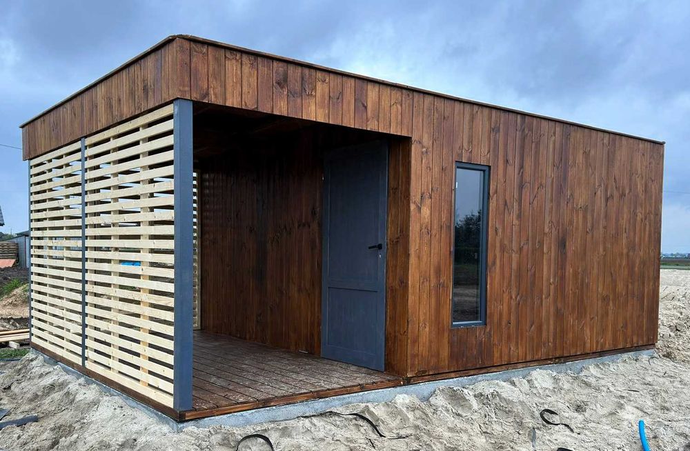 Domek letniskowy 4x6m, domek ogrodowy, domek narzędziowy (17)