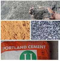 Продам щебень , отсев , песок , цемент, доставка