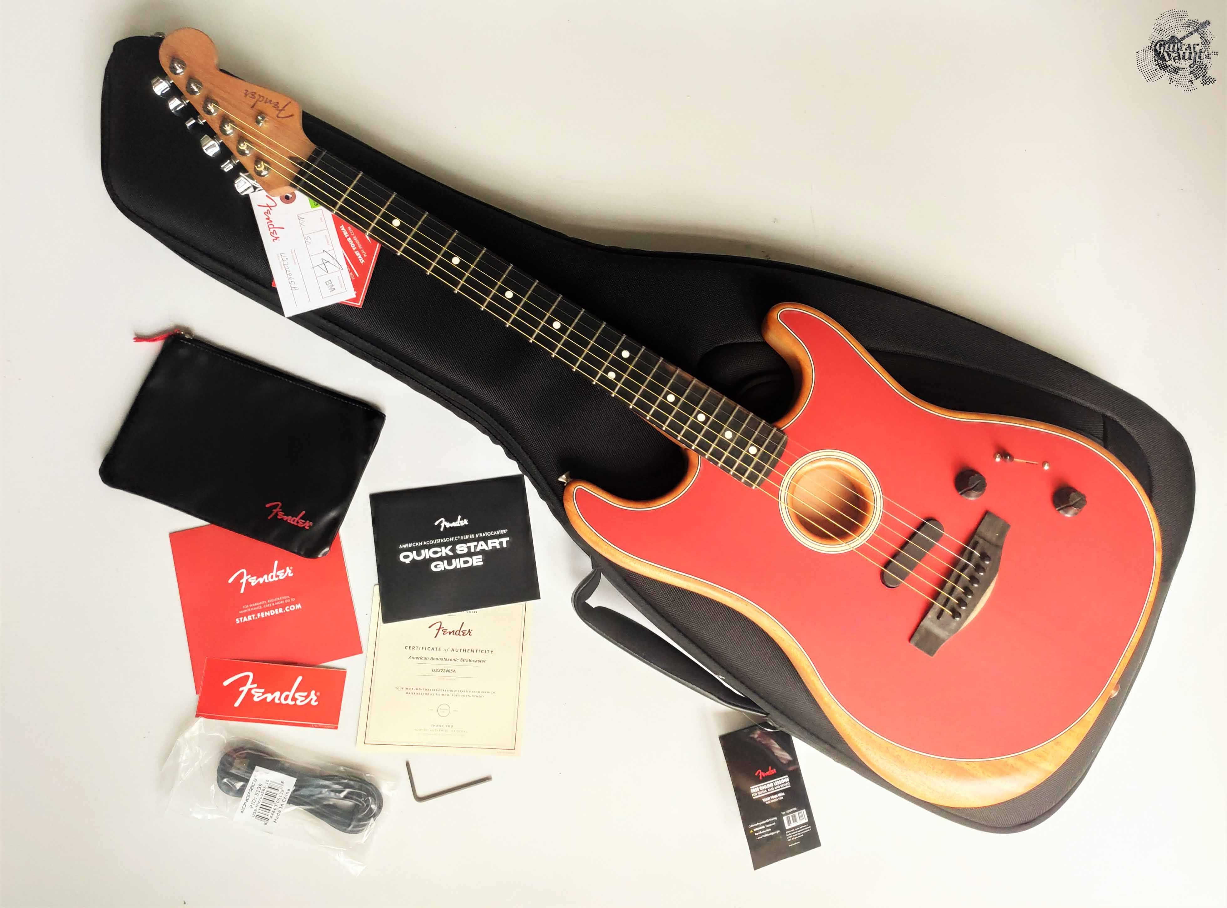 Теплі знижки -20% Новий Fender American Acoustasonic Strat '2022