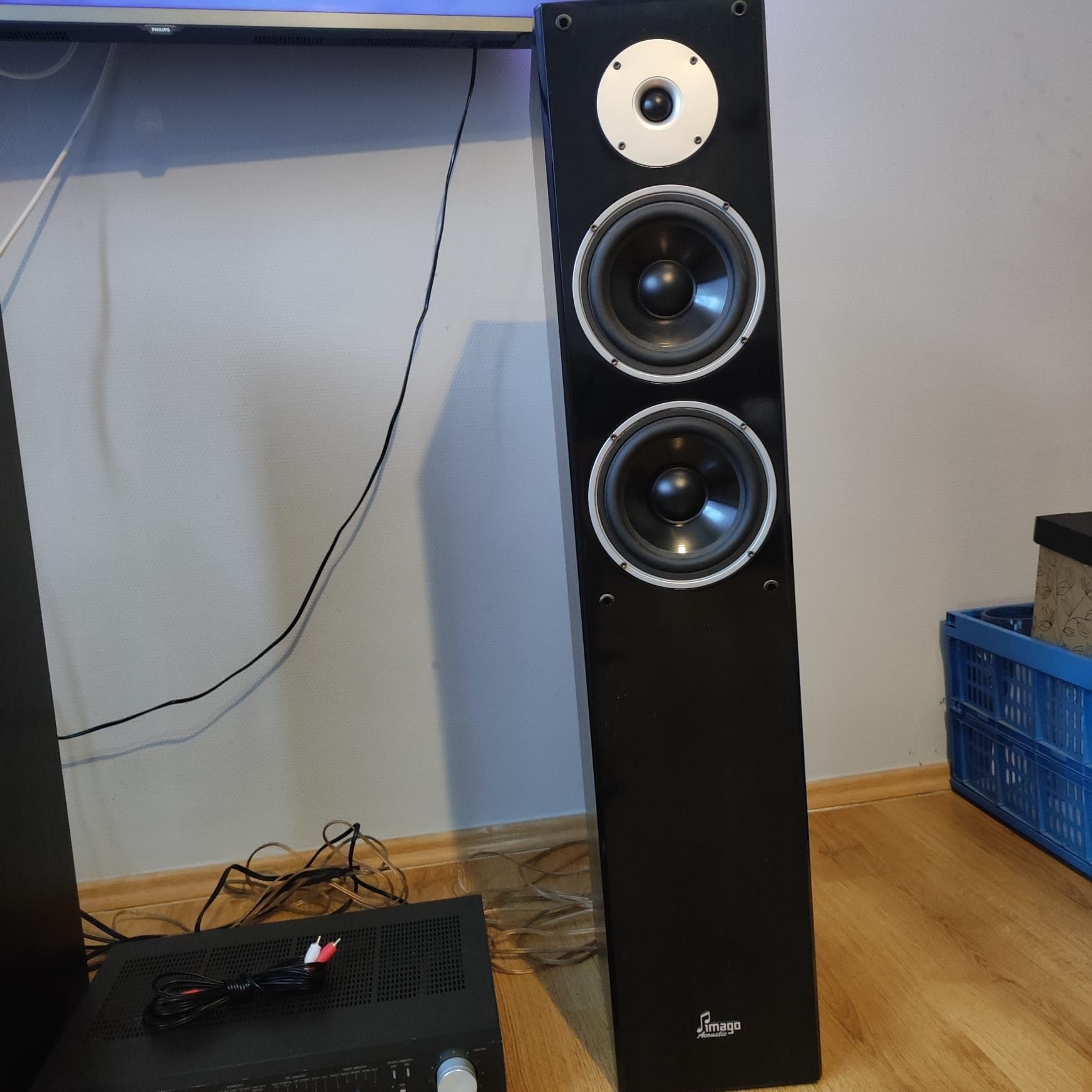Wzmacniacz technics SU-V5 + głośniki