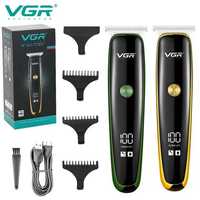 Тример для стрижки волосся та бороди VGR V-966 LED Display