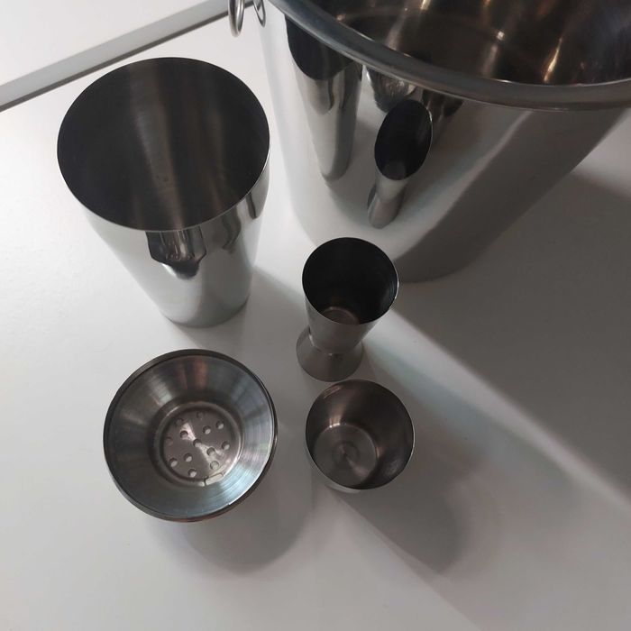 Shaker i cooler zestaw barmański