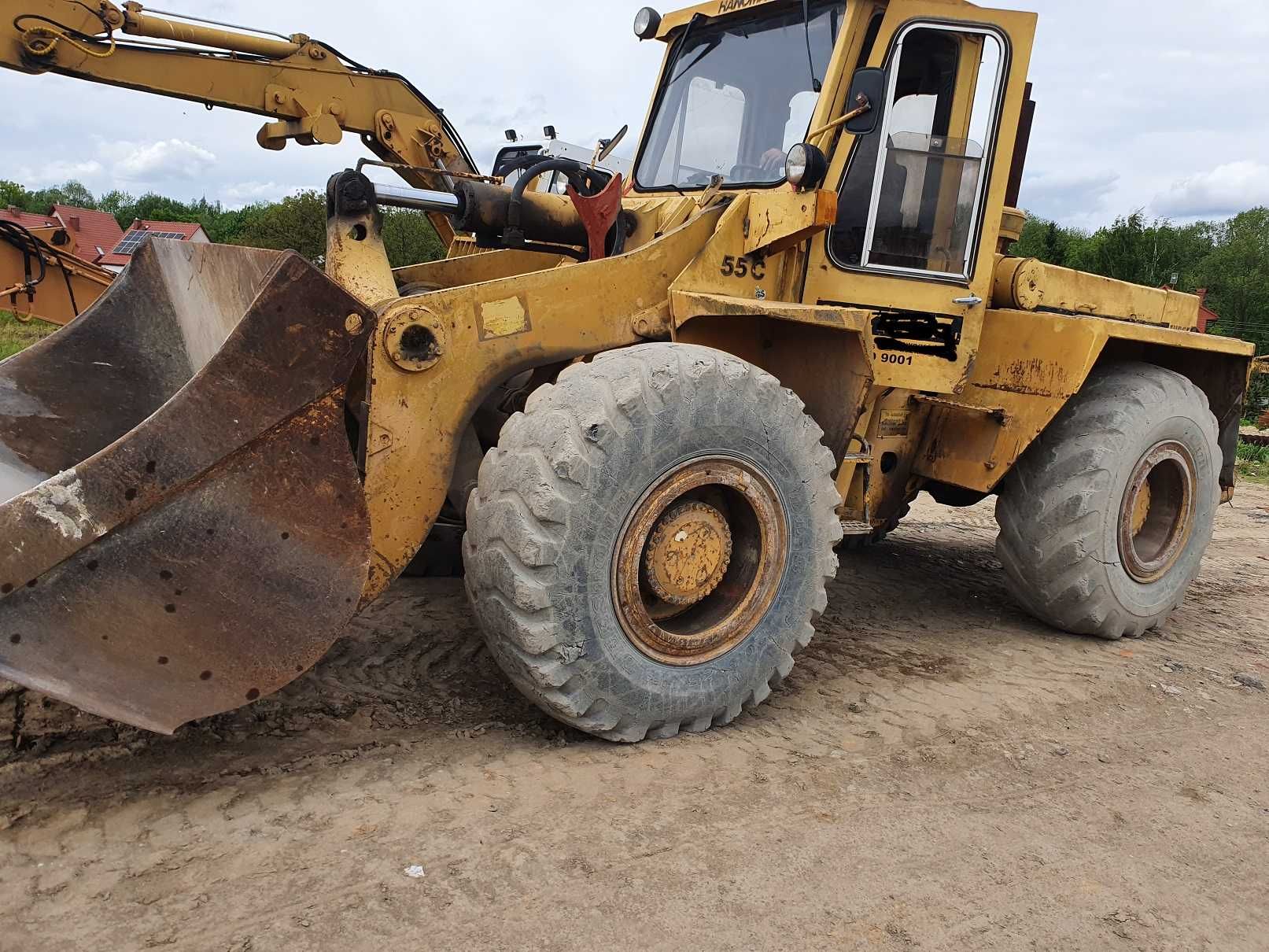 ładowarka kołowa hanomag 55C super waga 14,5t silnik hanomag części