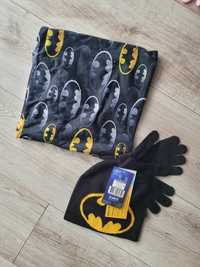 Czapka, komin I rękawiczki Batman