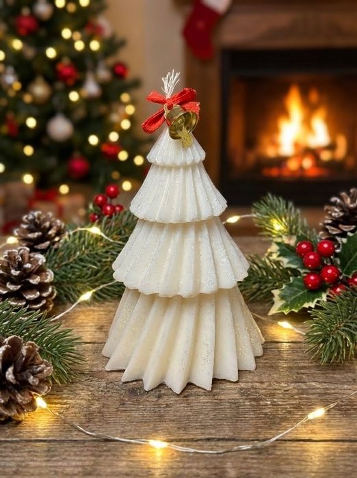 Свічки з соєвого воску, святковий декор