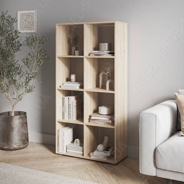 ОТ ПРОИЗВОДИТЕЛЯ‼️Стильный СТЕЛАЖ! Полки книжные ДСП Оплата частями