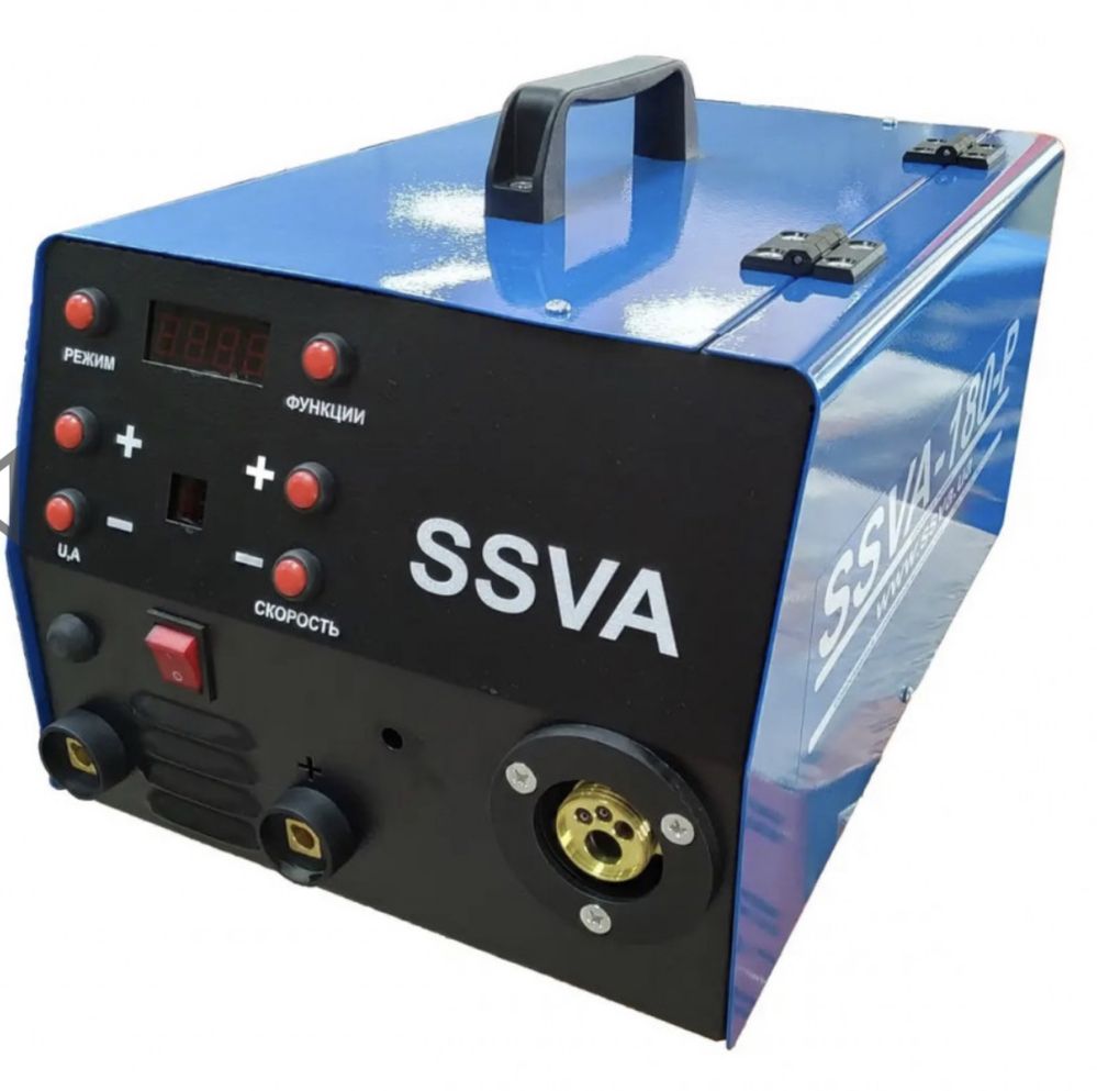 Сварочный инверторный полуавтомат SSVA-180-P MIG/MAG/TIG