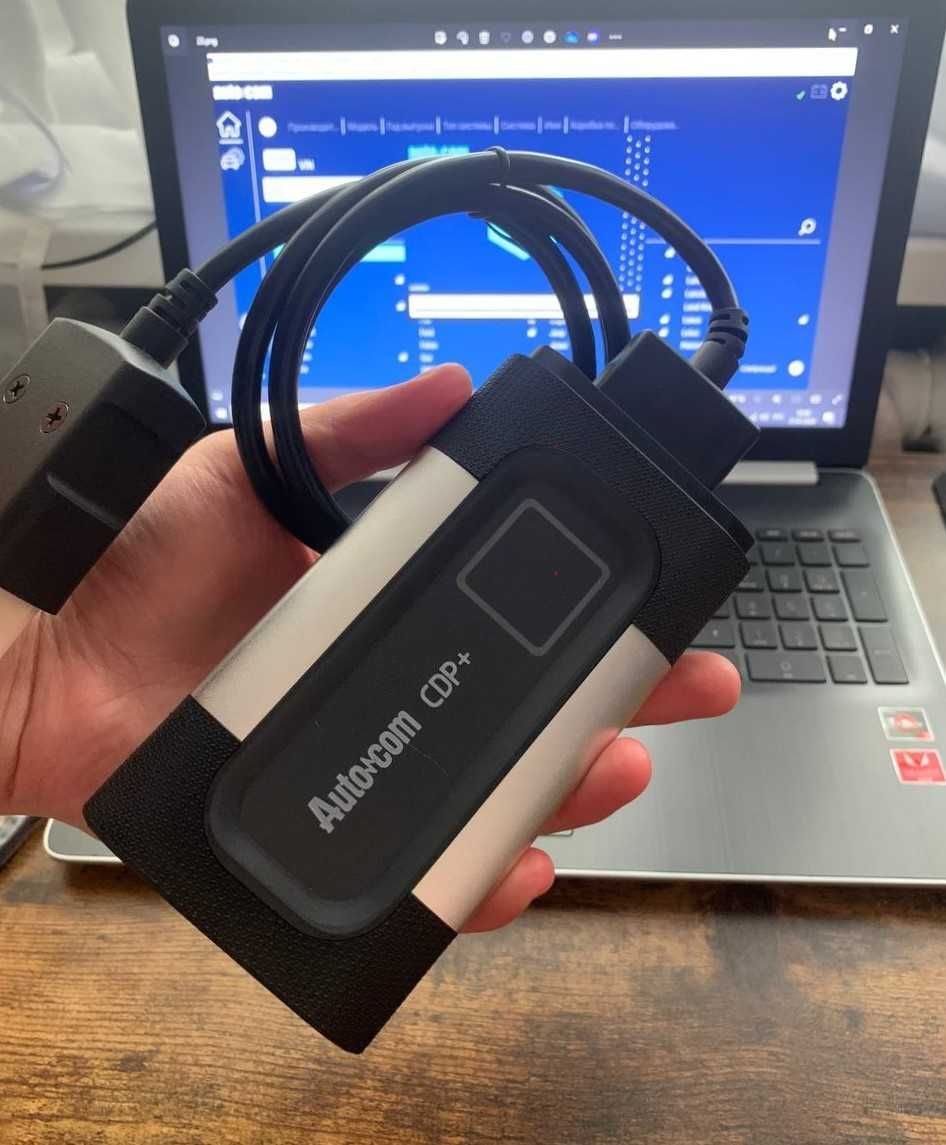 Мультимарочный автосканер autocom +usb двухплатный сканер