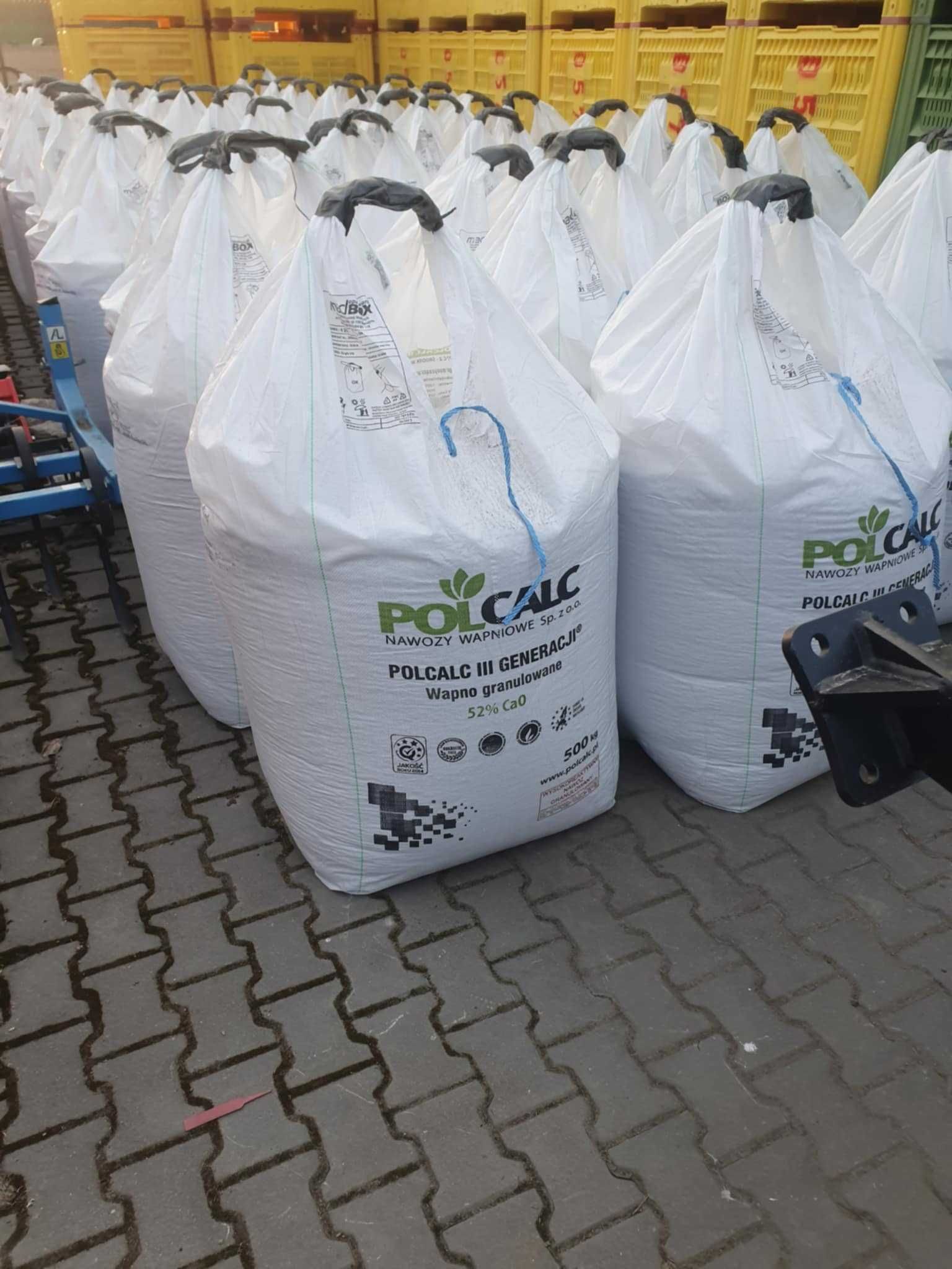 Wapno Granulowane Polcalc 52% Okazja