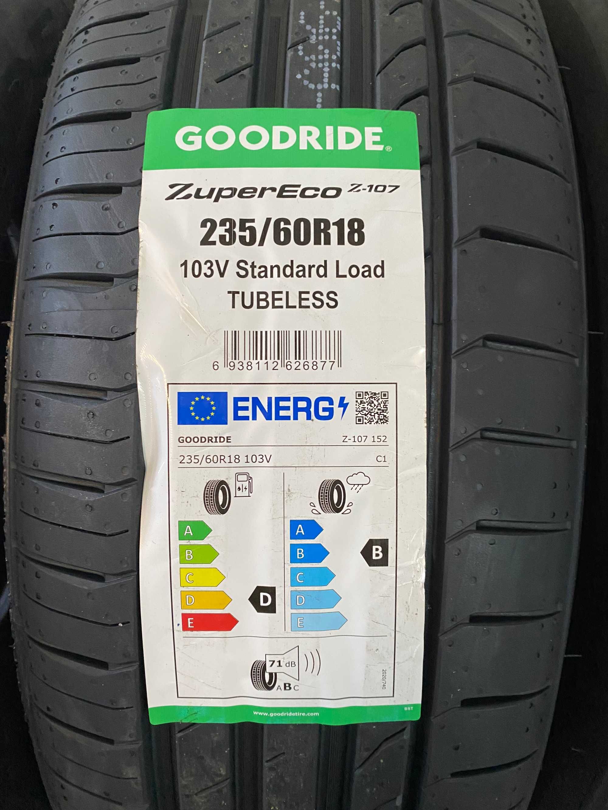 4x 235/60 R.18 103V Goodride ZuperEco Z-107 2szt. 4szt. 2025 NOWE!