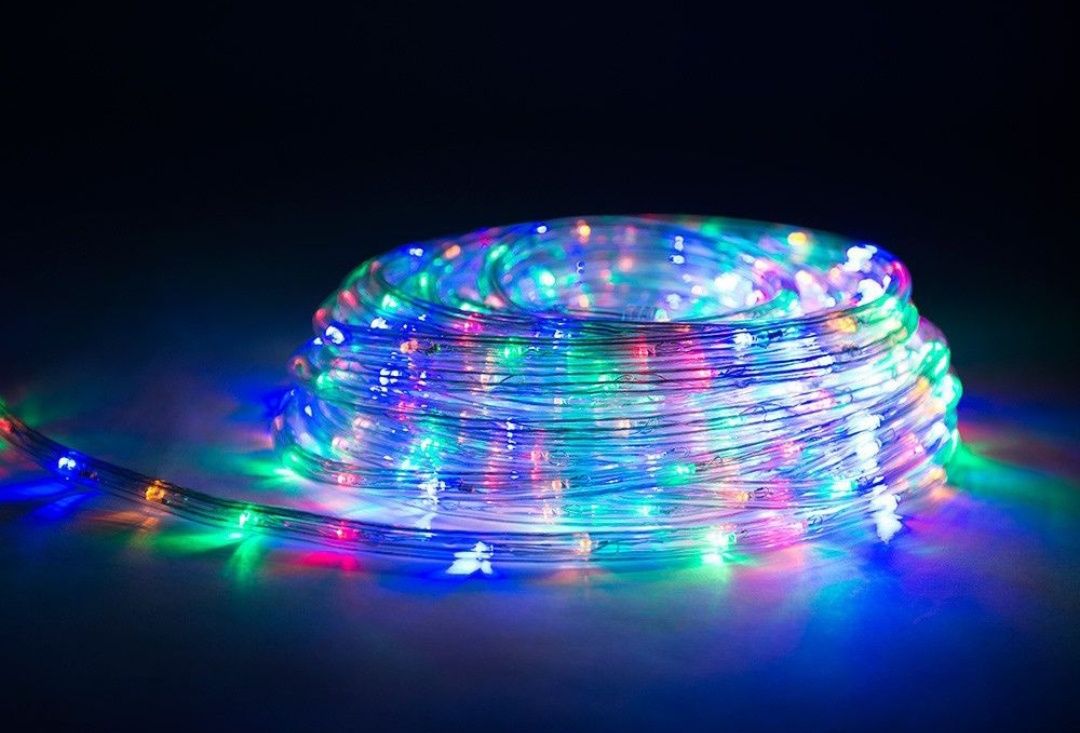 Гирлянда дюралайт шланг LED уличный 10м 20м 50м 8 режимов