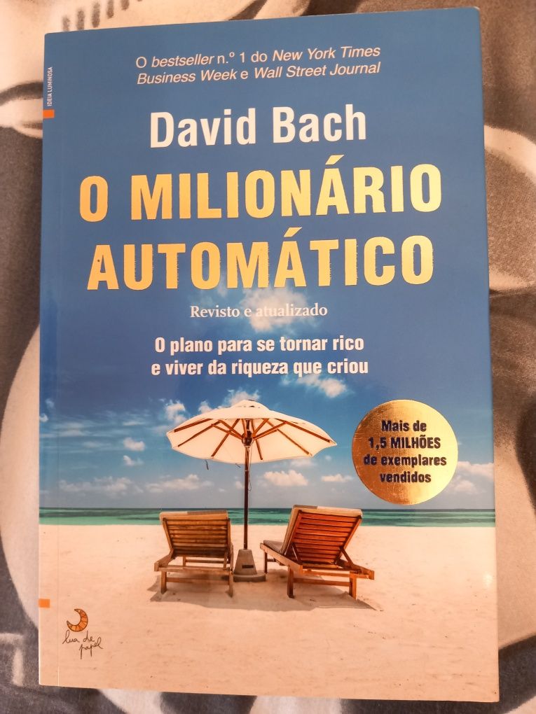 Livro "O milionario automático" de David Bach (NOVO)