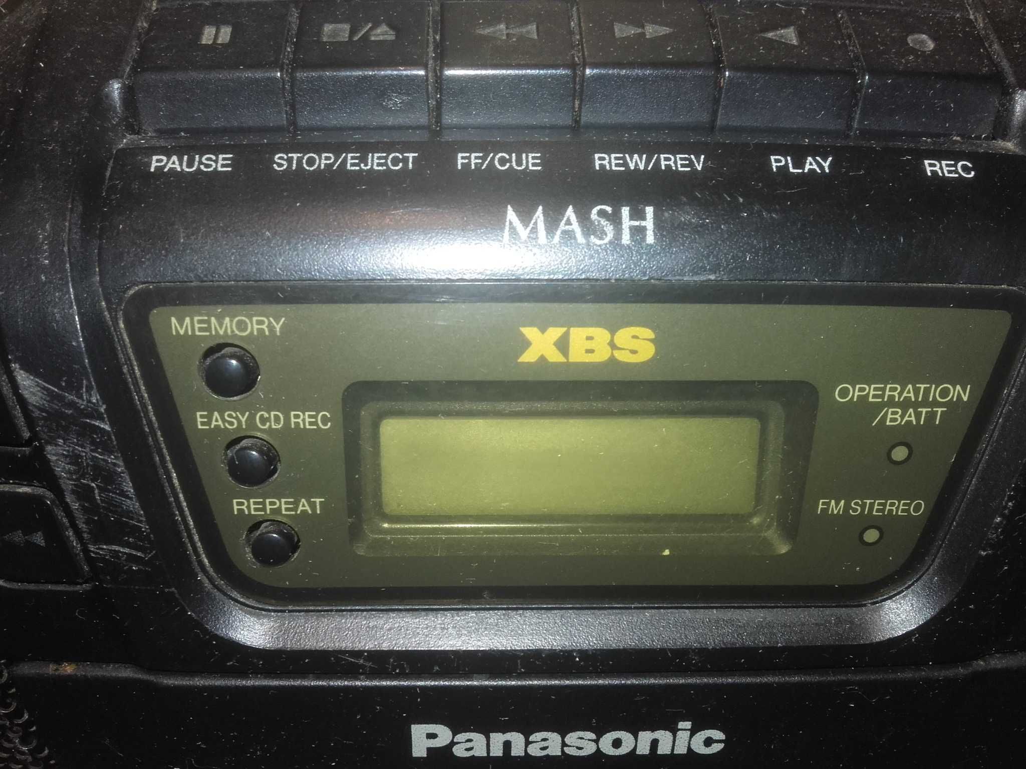 Magnetofony Kasetowe l MTO TK-8030, Panasonic MASH XBS RX-DS15 , SONY
