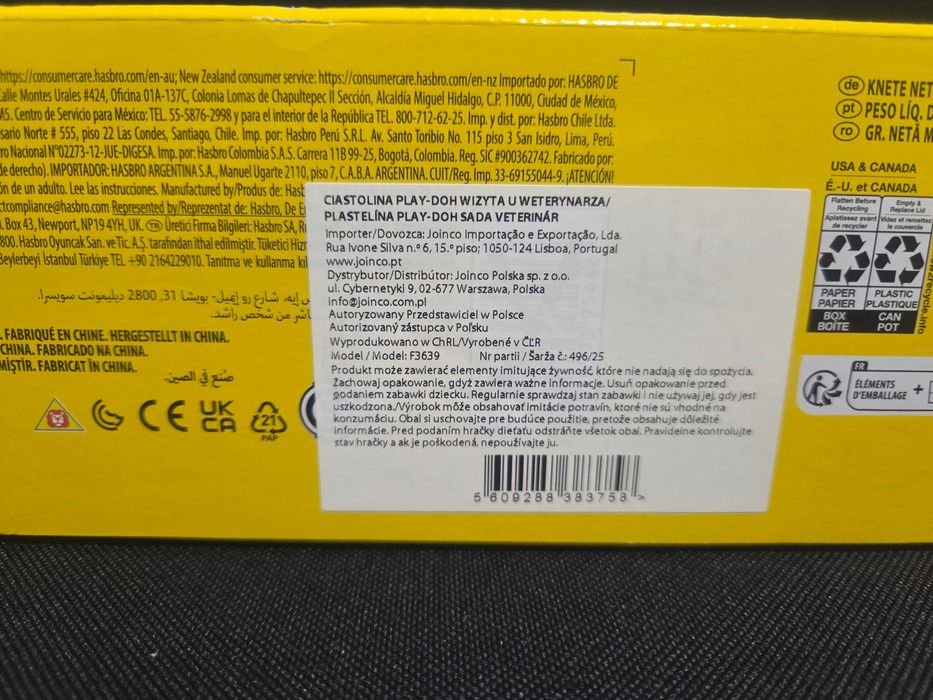 PLAY-DOH Ciastolina Wizyta u weterynarza F3639