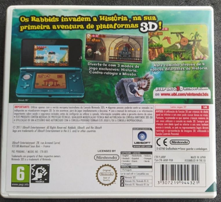 Jogo Nintendo 3DS