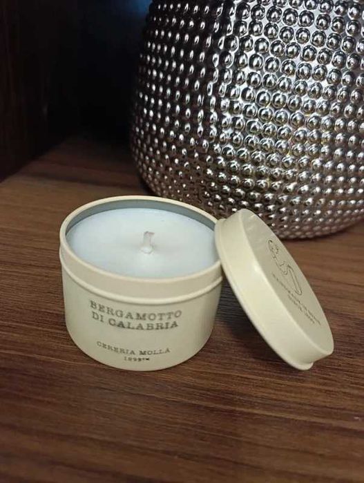 Mini Vela Bergamotto Di Calábria - 90GR - Cereria Molla