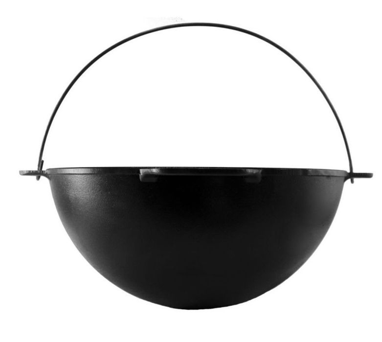 Узбецький казан / казан wok/ казан з кришкою сковородою / brizoll 6-12