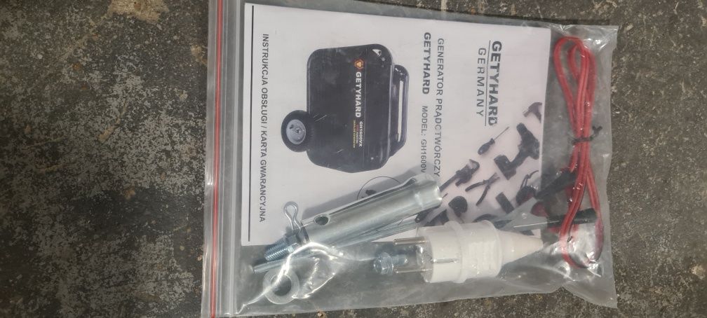 Agregat prądotwórczy Getyhard GH1600VX.