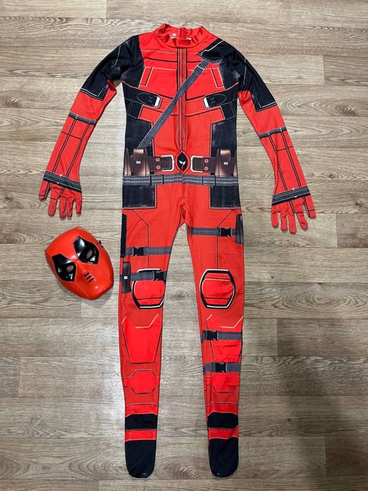 Костюм супергерой дед пул 8-9-10 років маска в комплекті