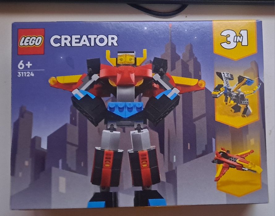 LEGO Creator 3w1 Super Robot 31124 NOWY