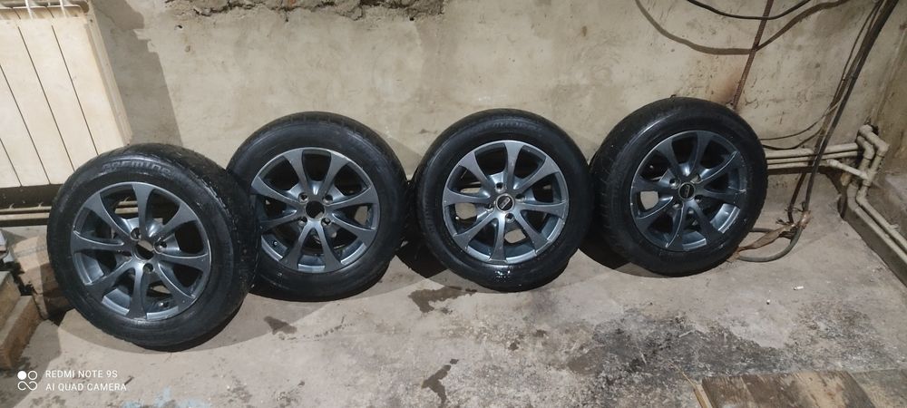Титановые диски r14 4.100