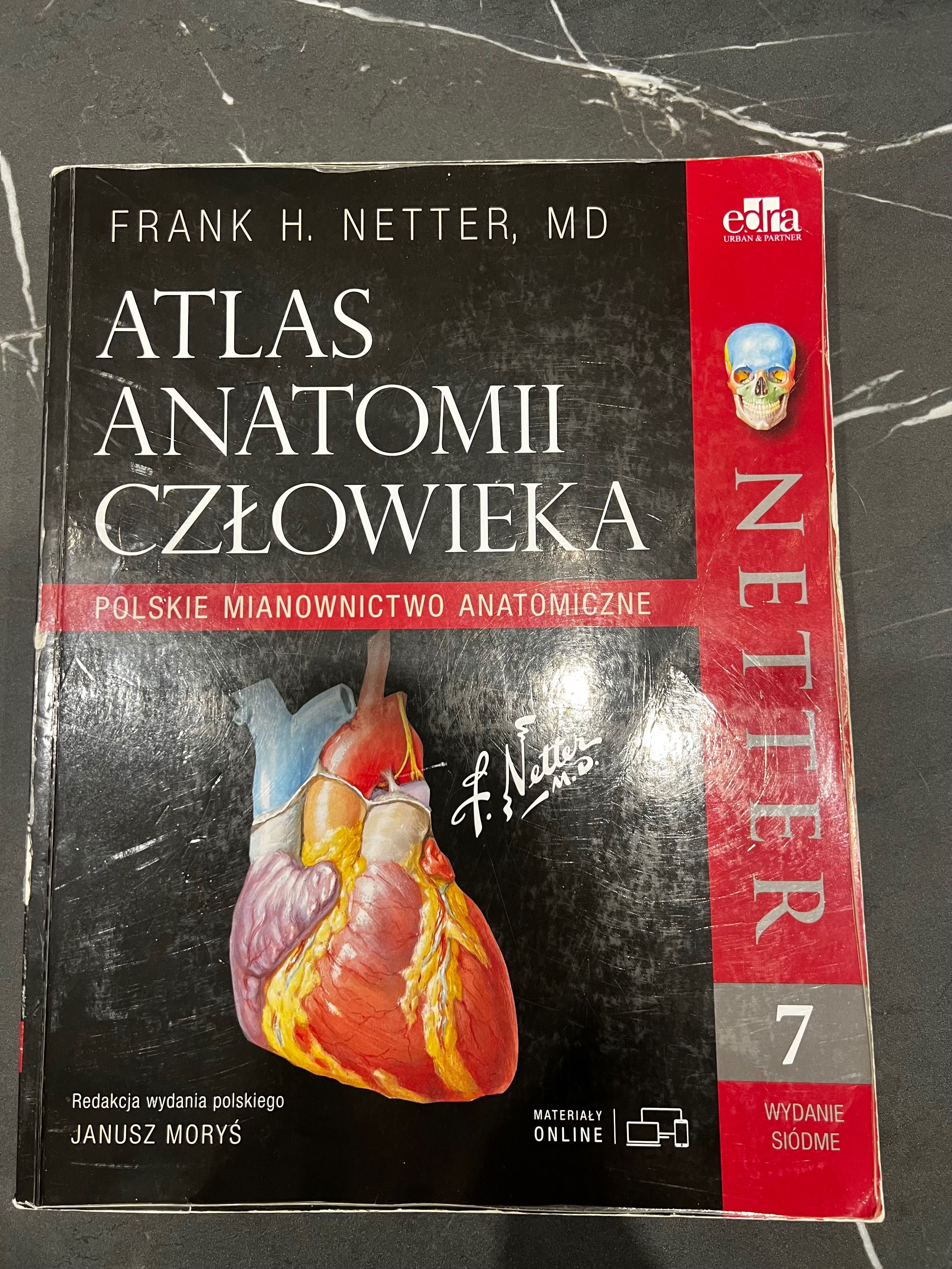 Książka atlas anatomii człowieka