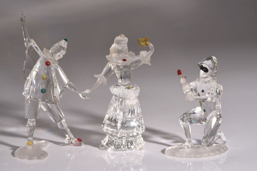 Swarovski coleção membros figuras circo