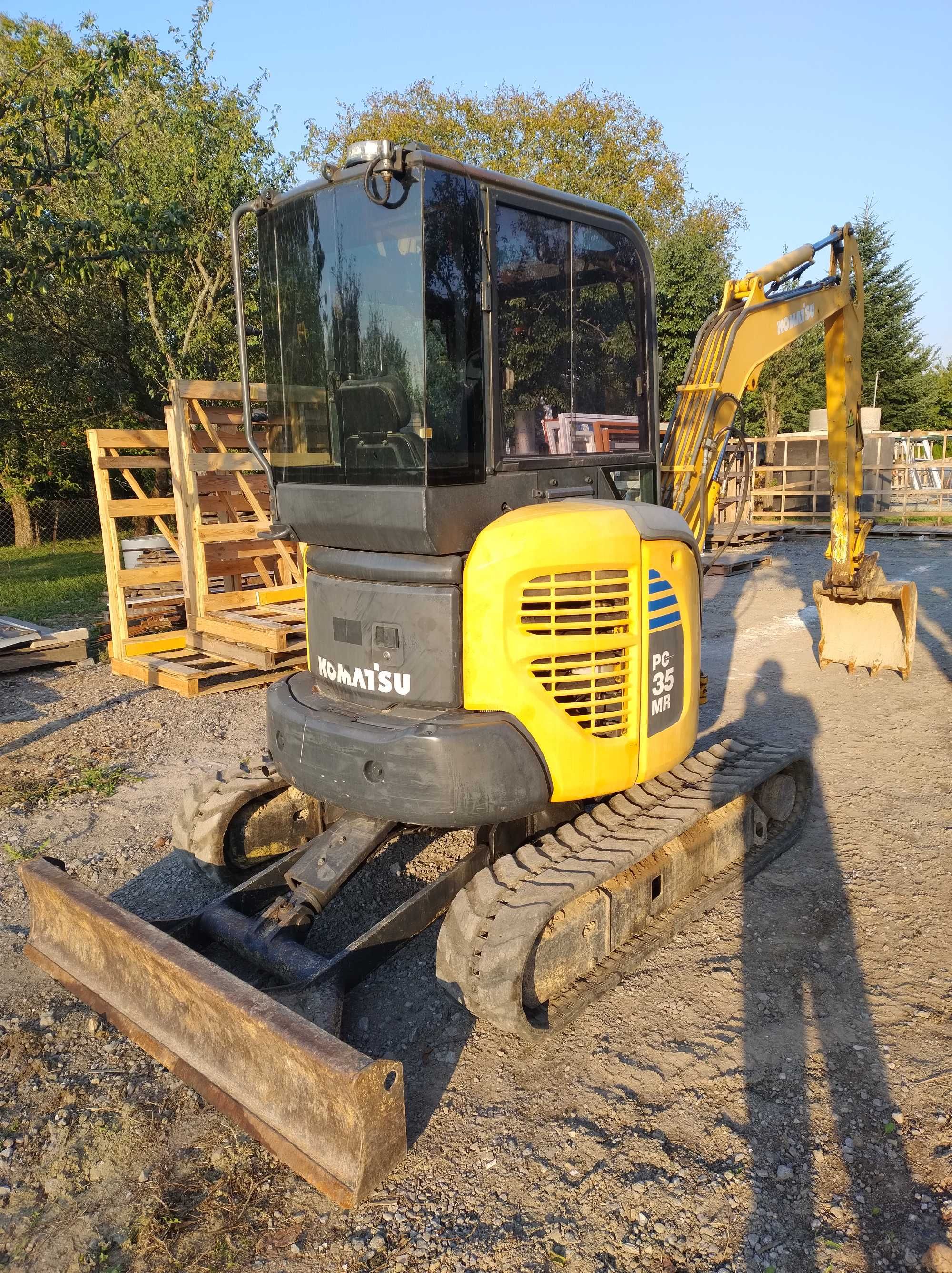 Koparka, minikoparka KOMATSU PC 35mr2 2006r