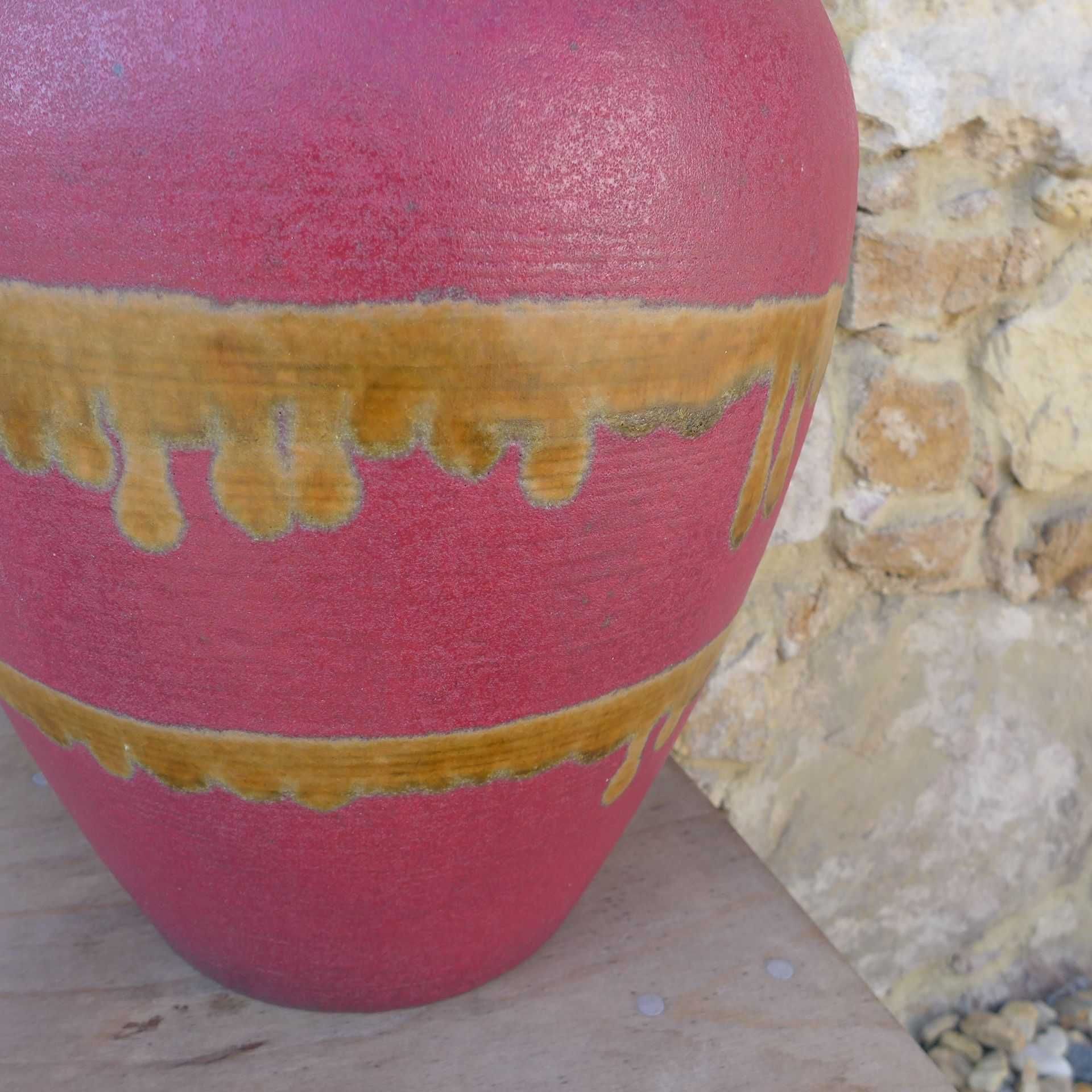 Fat Lava Duży Wazon ceramiczny Carstens Tönnieshof lata 70 Mid Century