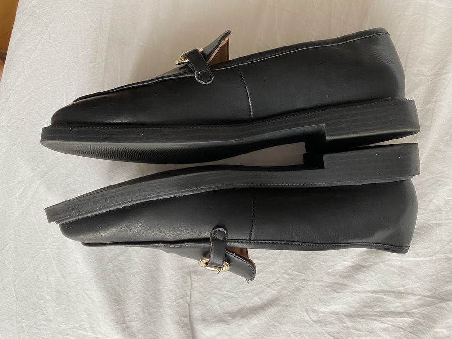 Czarne mokasyny H&M