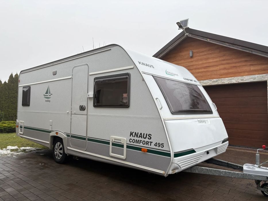 KNAUS 495 comfort  Ładna Mover Przedsionek aku Radio 1350 kg dmc