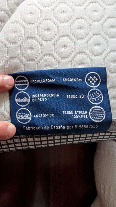 COLCHÃO SOMNALIS SOLTEIRO 90X190 - Visco Anatómico, Independência de P