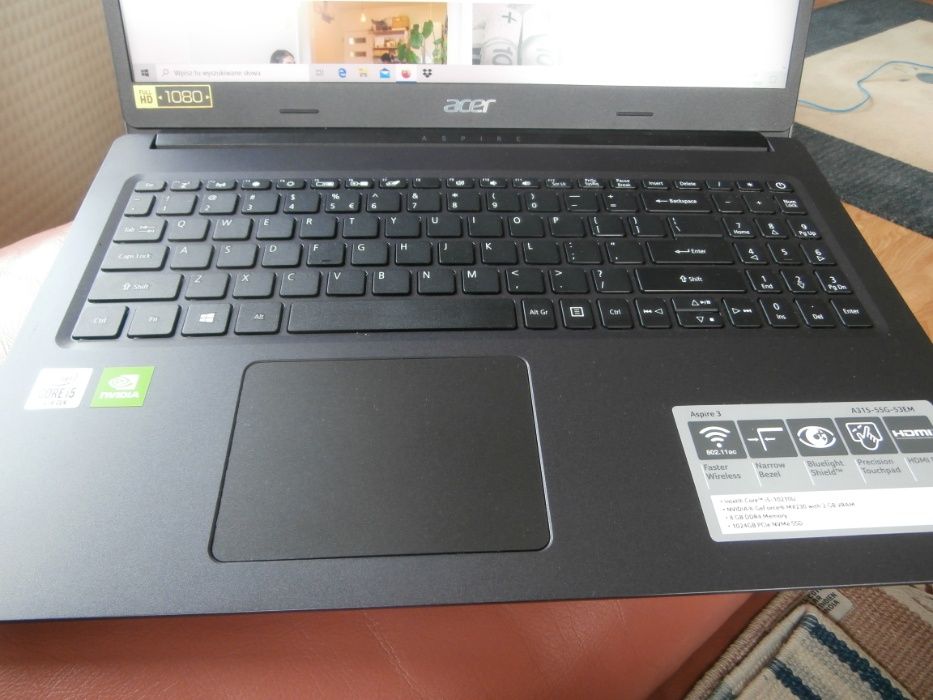 Laptop Acer Aspire 3 A315 Intel I5 GeForce MX230