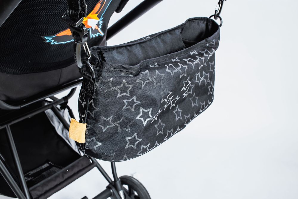 Cybex MIOS Birds of Parafise spacerowy + śpiworek + organizer lassig +