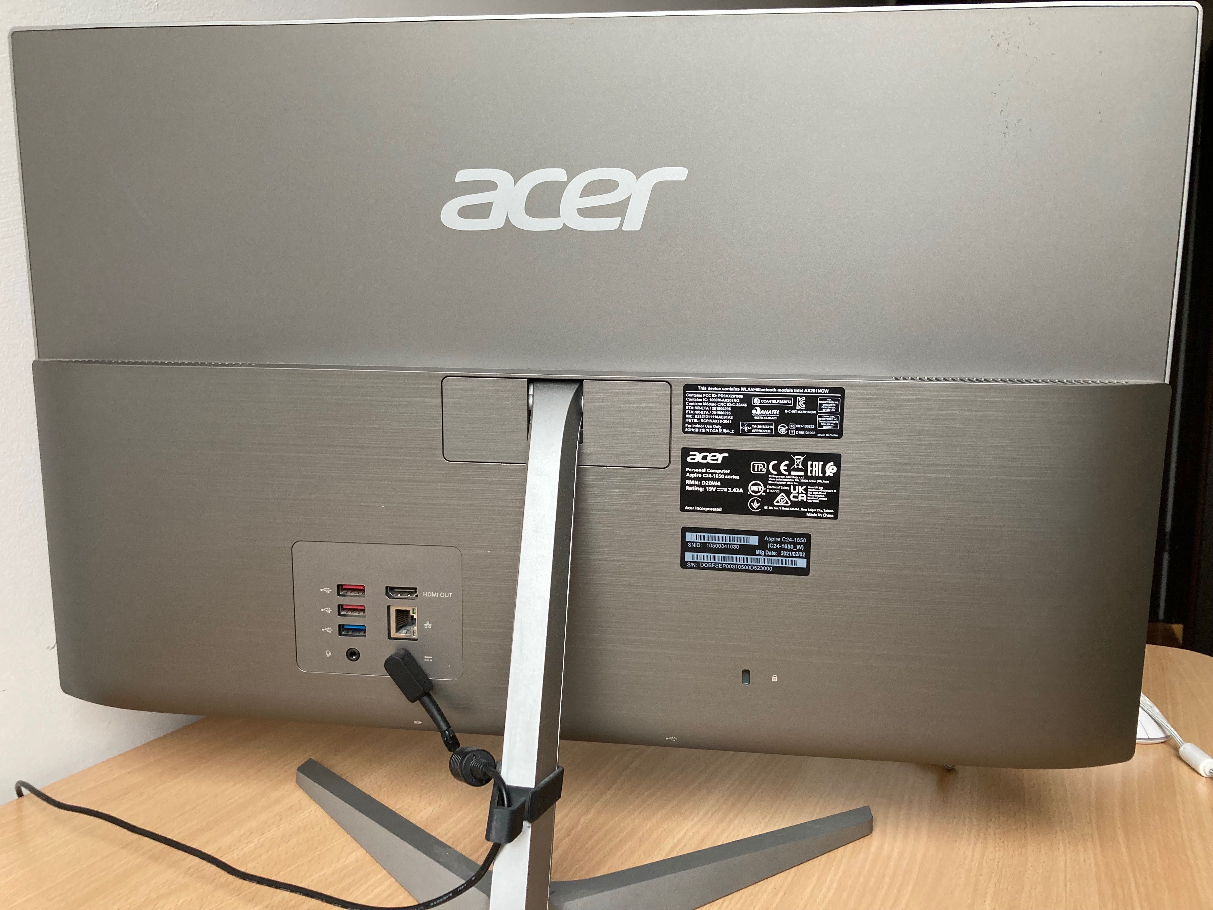 Komputer ACER Aspire 23.8" i5-1135G7 8GB RAM 512GB SSD