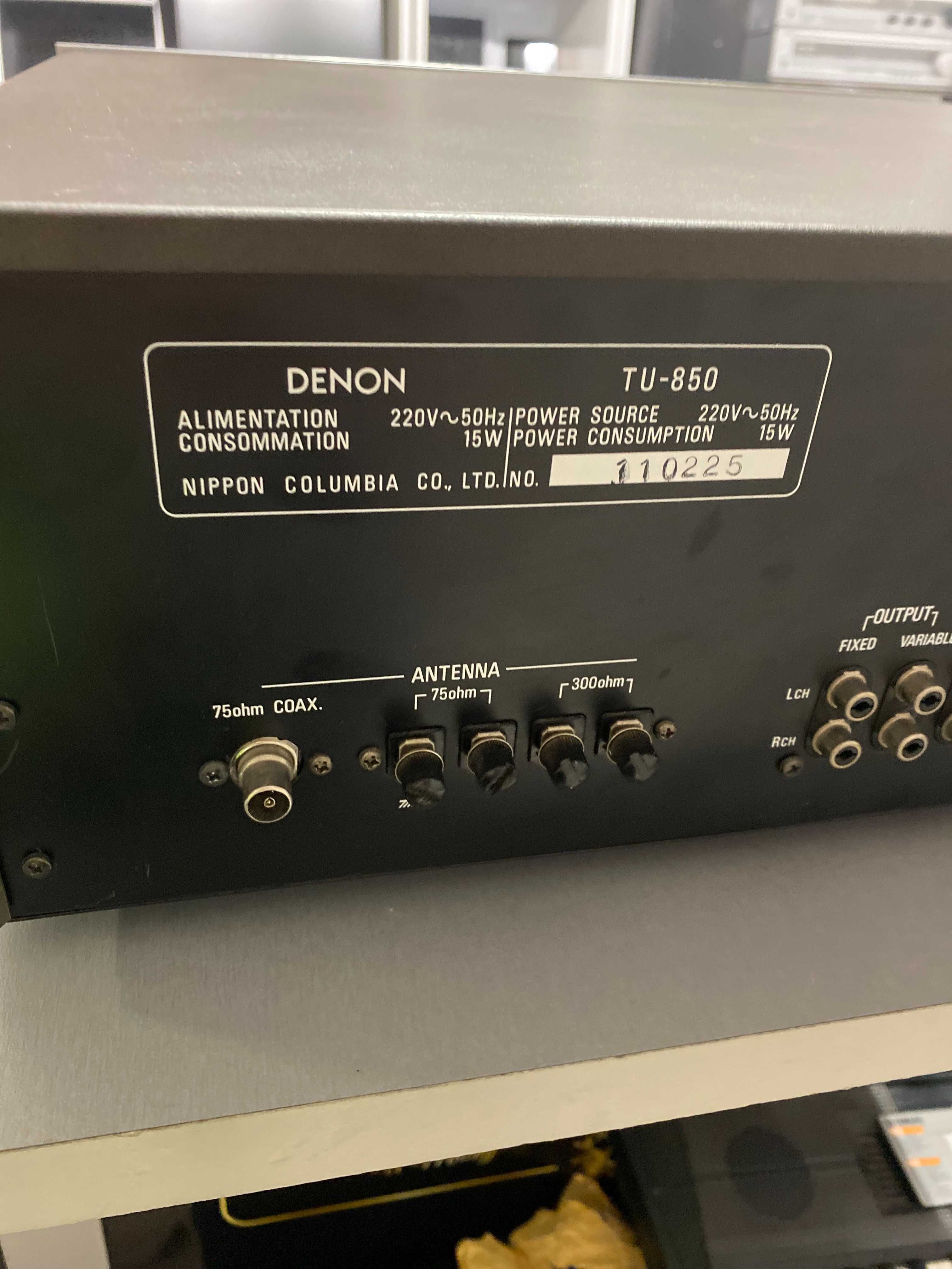 Tuner radiowy Denon TU-850 najwyższy model po serwisie