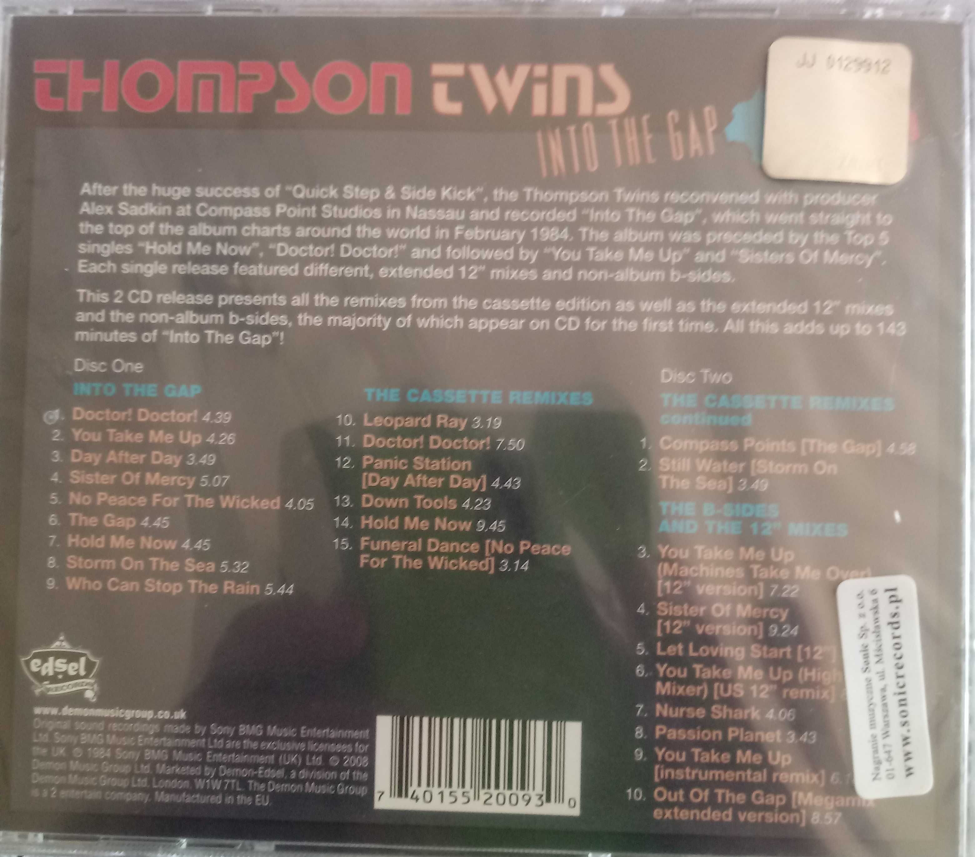 Thompson twins/heart/The B-52's/iggy pop płyty cd