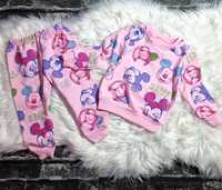 Komplet dres dla dziewczynki bluza + spodnie Myszka Miki różowy 92/98