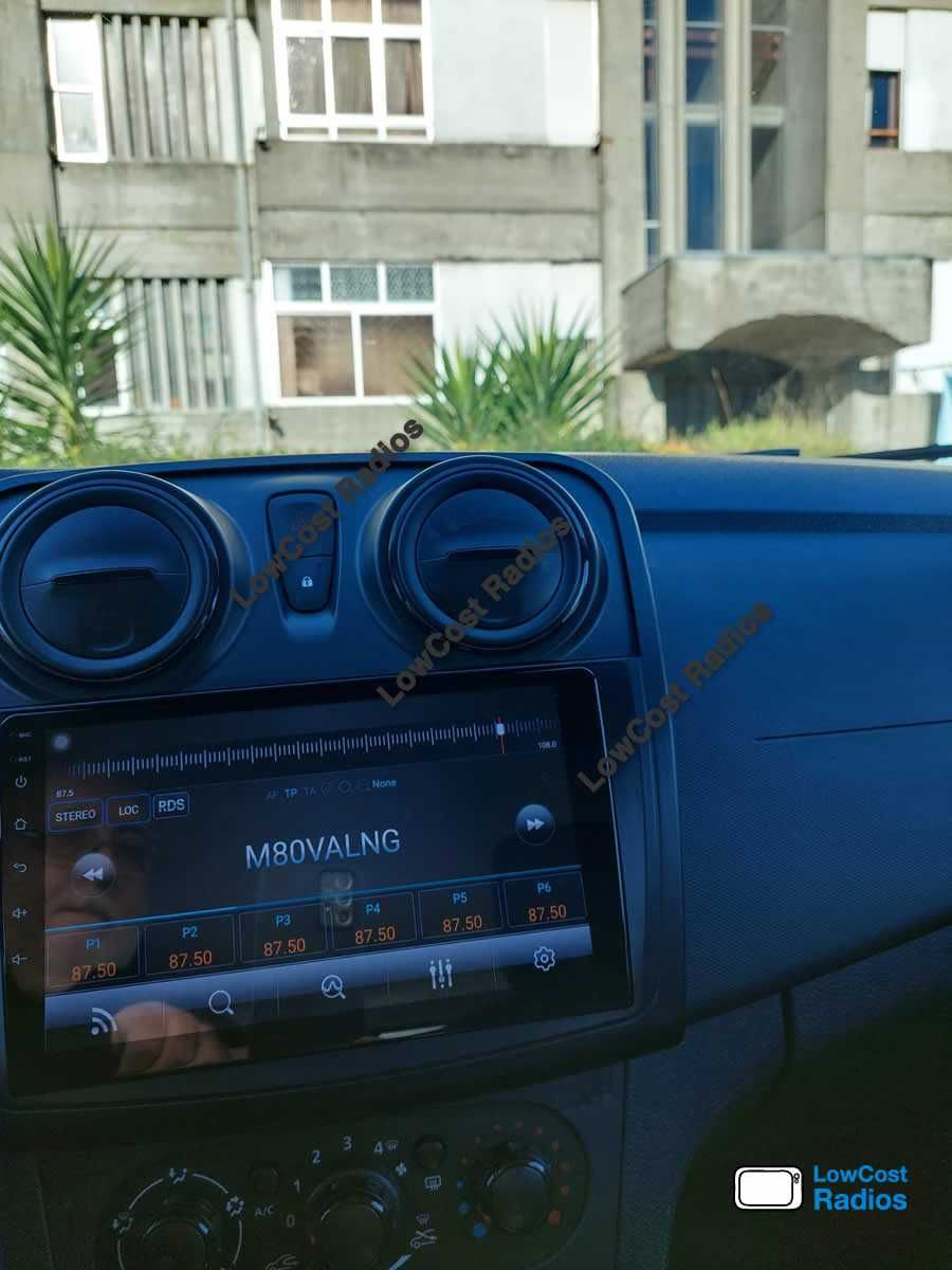 Rádio 2DIN Android • DACIA Logan Sandero Duster Dokker Lodgy • CARPLAY