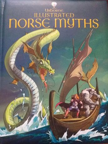 Книга англійською.  Illustrated Norse Myths.