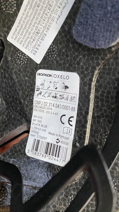 Patins em Linha + Proteções para Patins/Skate/Trotinete