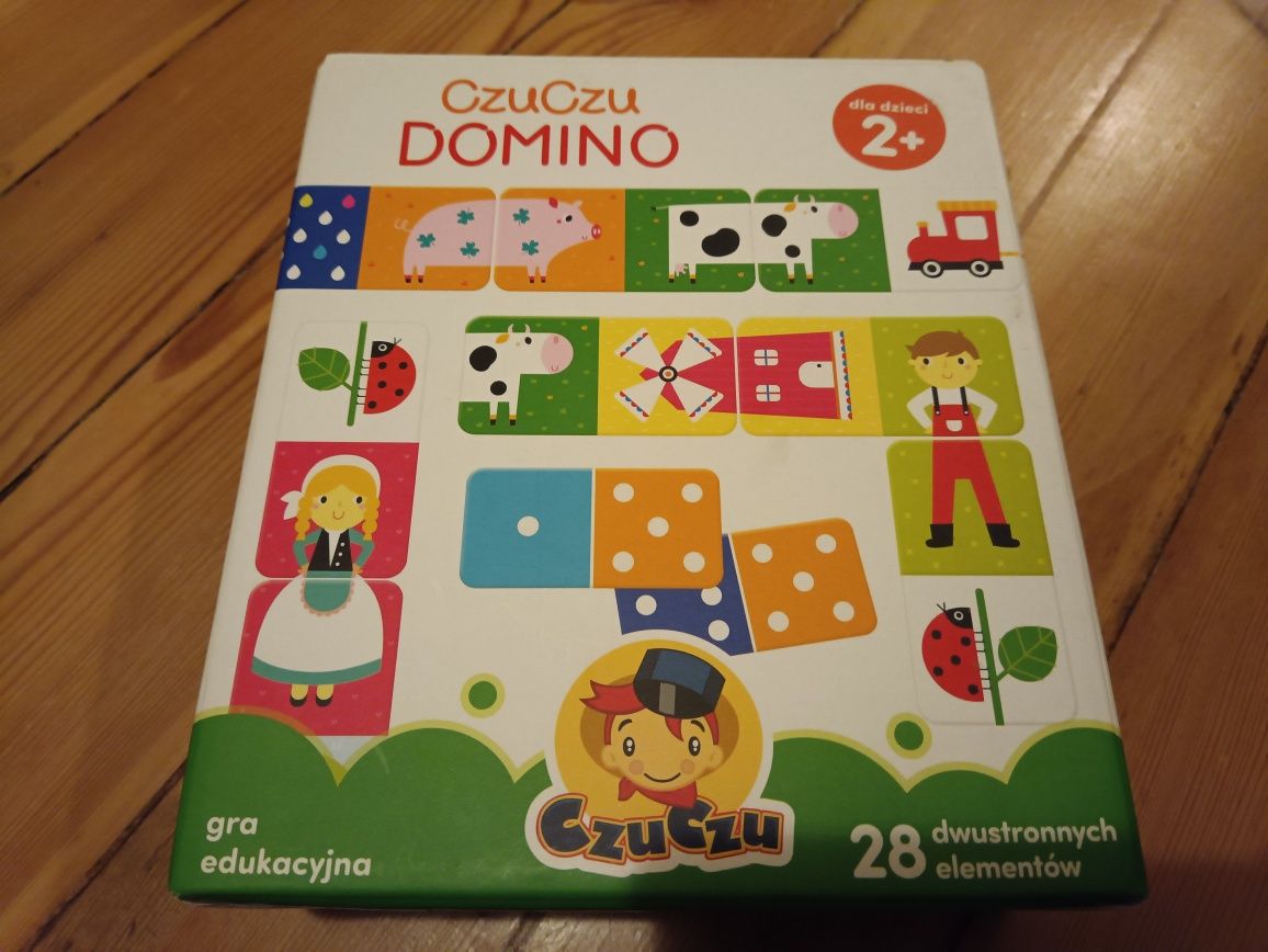 Gra edukacyjna domino 2+ czuczu