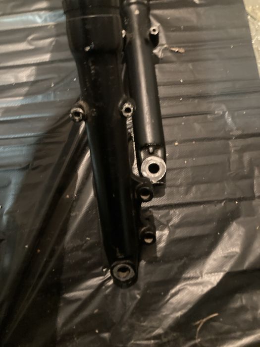 Передняя вилка на Mystang FIT-125