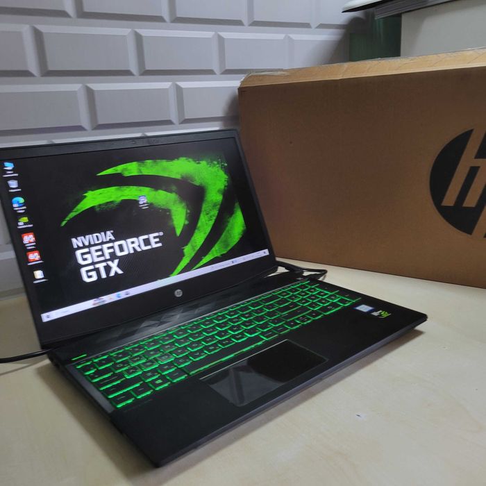 hp i5 9300h 6ядер gtx 1050ti 4 gb игровой ноутбук  гарантия 12 мес