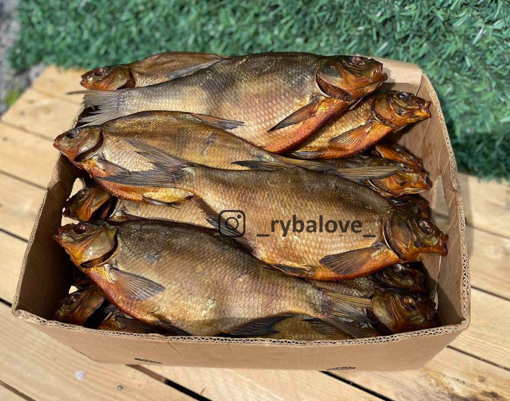 Лящ Вʼялений, Лящ Копчений, Форель, Лосось, Креветки, Рулет