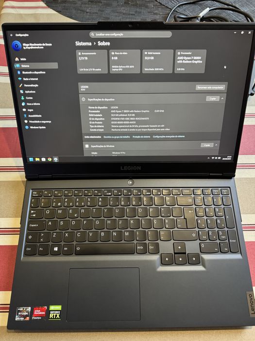 Lenovo Legion 5 rtx 3070