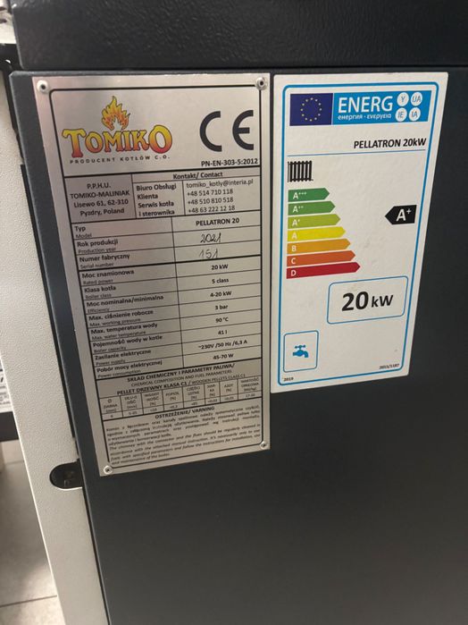 Sprzedam nowy piec na pelet nie używany