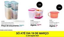 Tupperwares novos